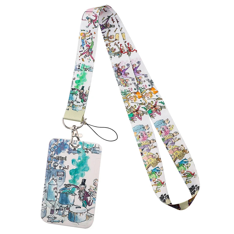 Tejesa Little daisy Lanyard for Key Cute Neck Strap Card ID Badge Holder Key Chain Accessories Wholesale