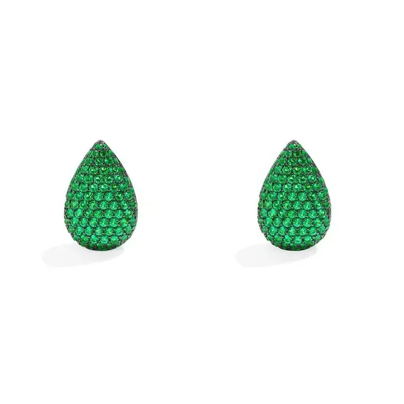 Tejesa 925 Silver December 2023 New Magenta Green Purple Diamond Earrings Necklace Bracelet Ring For Women Luxury Designer Jewelry