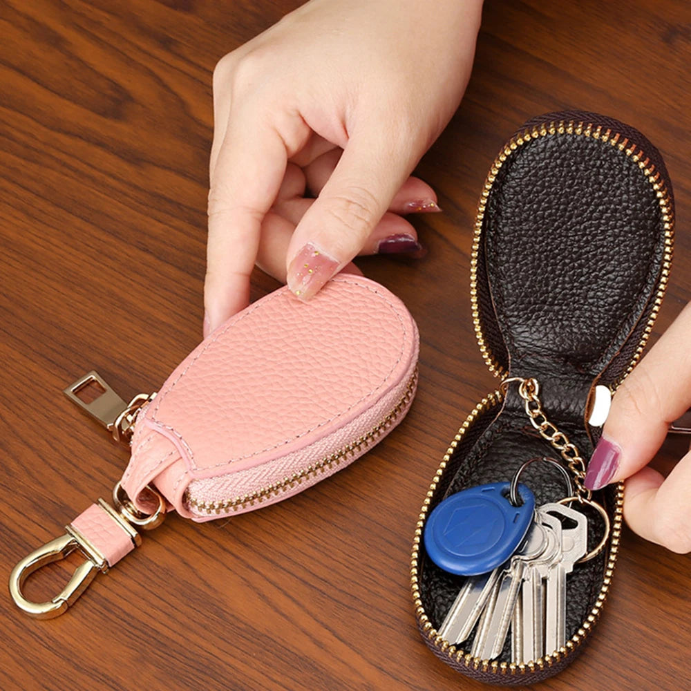 Hemasa 1PC Key Bag Men And Women General Motors Large Capacity Multi-functional Coin Folding Large Paper Money Storage