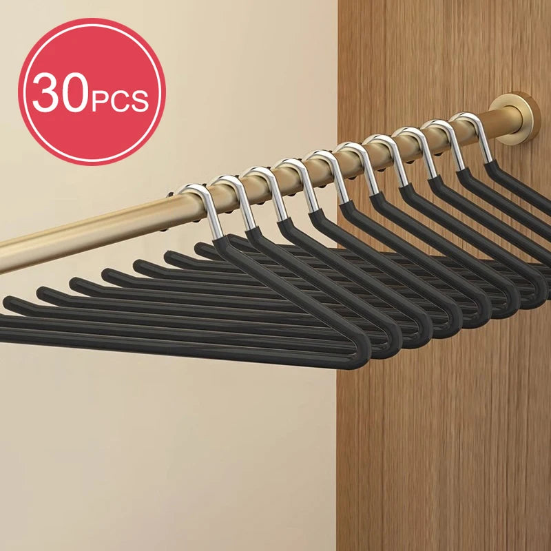 Hemasa 10PCS/20PCS/30PCS Goose-Shaped Seamless Z-Line Pants Rack Drying Pants Drying Rack Wardrobe hangers