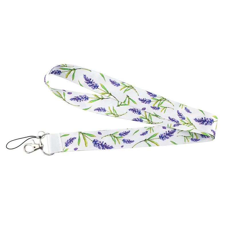 Tejesa Little daisy Lanyard for Key Cute Neck Strap Card ID Badge Holder Key Chain Accessories Wholesale
