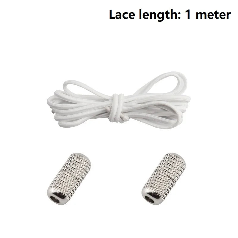 New Elastic Laces Sneakers Laces Without Tie Elastic Shoelaces Without Binding Laces Bows Shoelaces Rubber Bands for Shoes