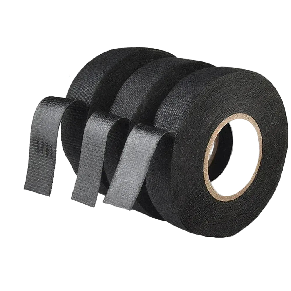 Electrical Tape Heat-resistant Harness Bundle Insulation Auto Wiring Fabric Cloth Wrap Waterproof Cable Organizer Adhesive Tapes