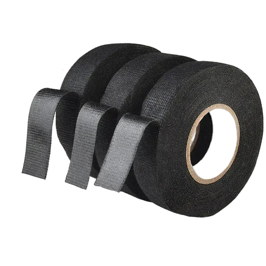 Electrical Tape Heat-resistant Harness Bundle Insulation Auto Wiring Fabric Cloth Wrap Waterproof Cable Organizer Adhesive Tapes