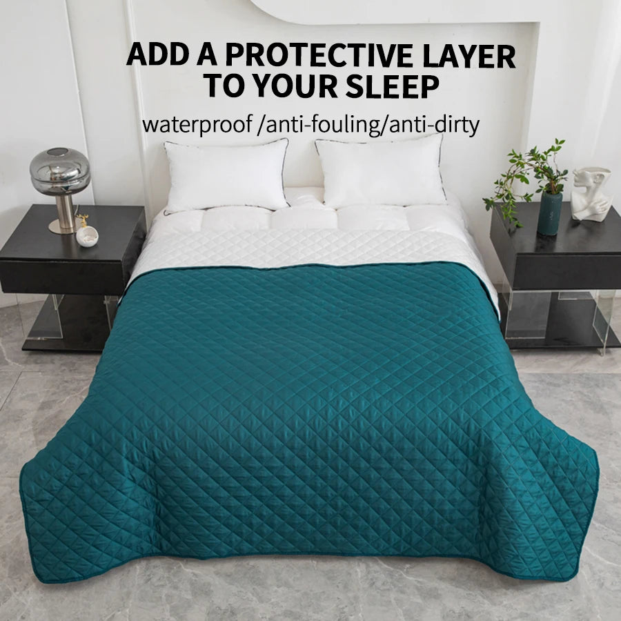 Urine Pad Quilted Bedspread Dirt-Proof Bed Protector Waterproof Dog Bed Cover Pet Blanket for Furniture Couch Cover for Dog Cat