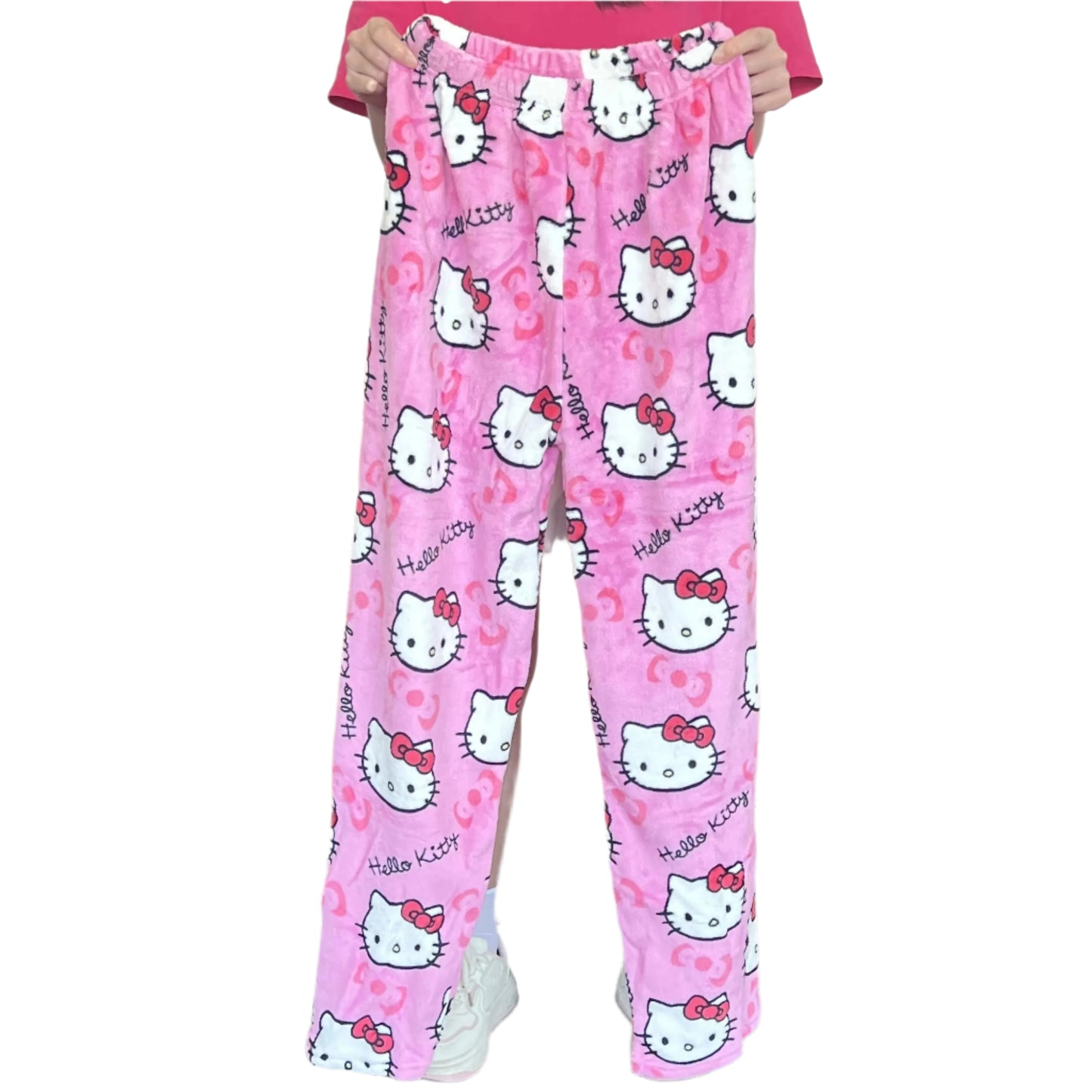 Hemasa  Hello Kitty Pajama Halloween Flannel Fashion Trousers for women