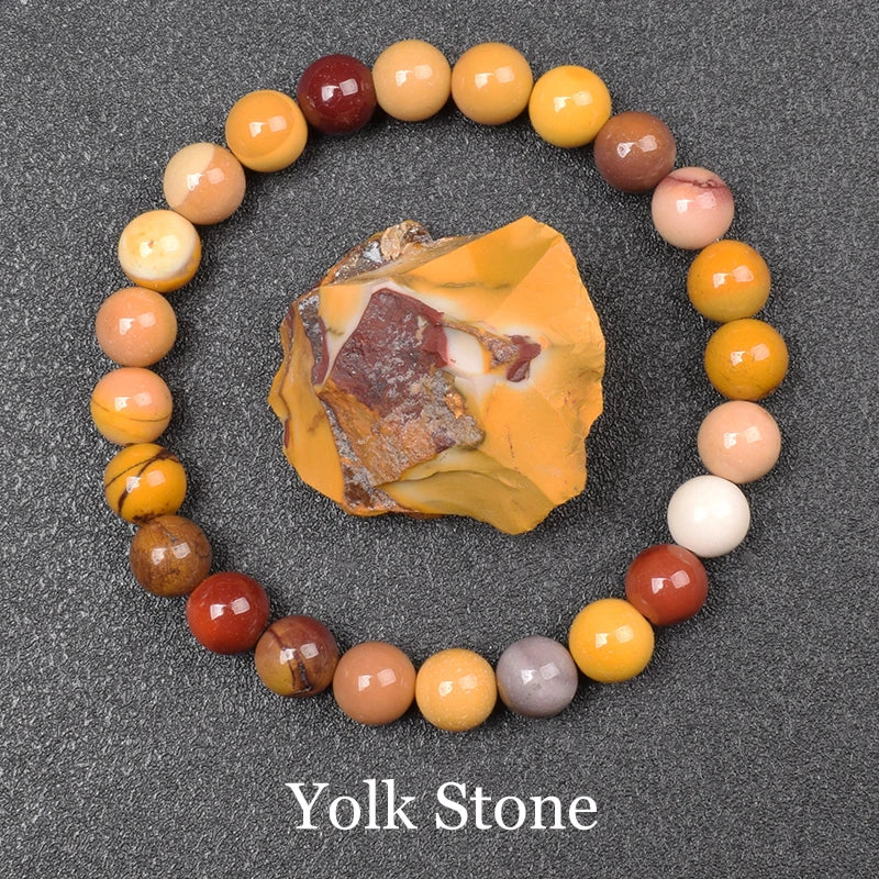 Tejesa Natural Golden Obsidian Stone Beads Bracelet Men Women/ Golden Light Rainbow Obsidian Raw Stone Round Bead Natural Energy Jewelry