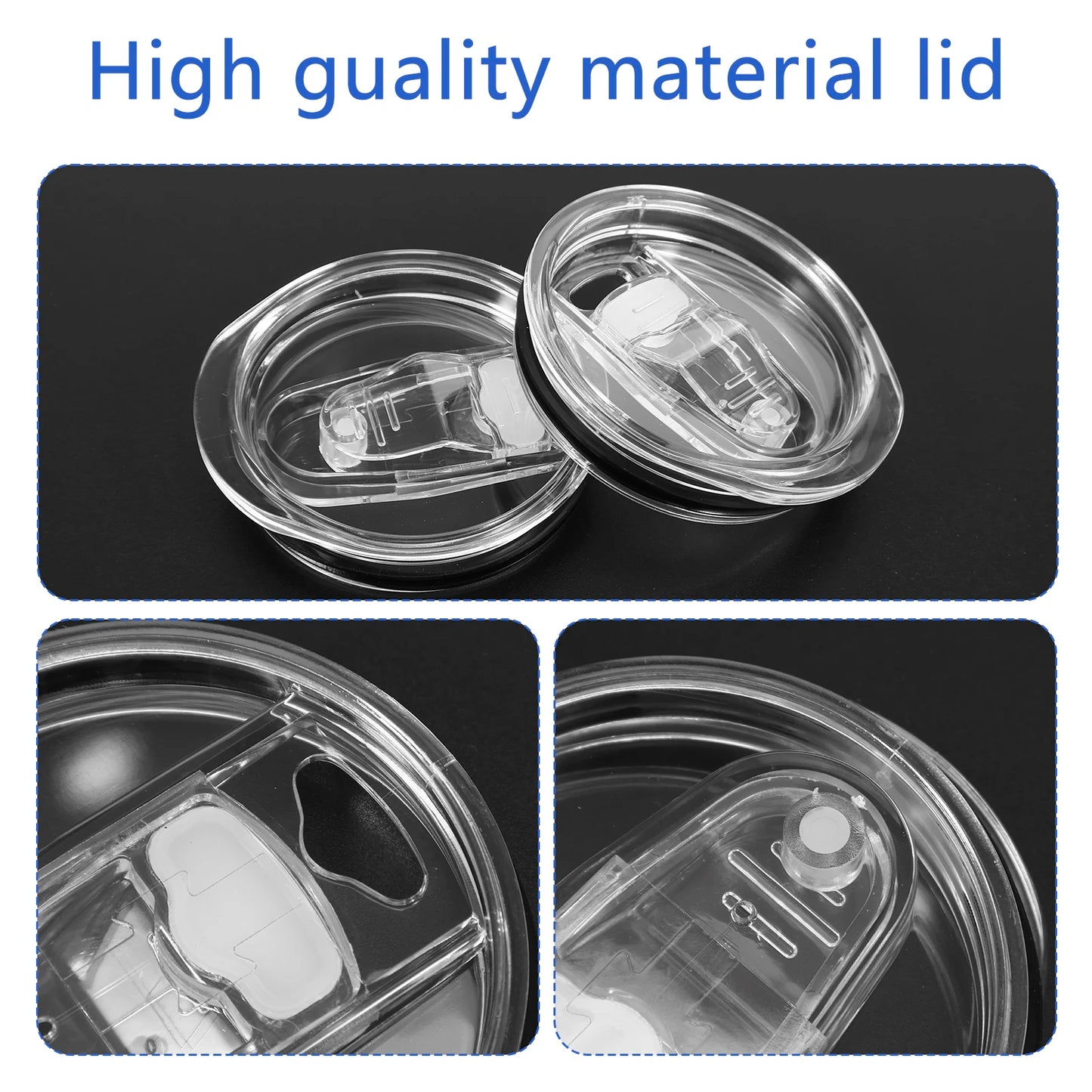 Tejesa 20oz Tumbler Sealing Lid Leak-Proof Cup Lid Skinny Water Bottle  Travel Fitness Antifouling Cup Cap