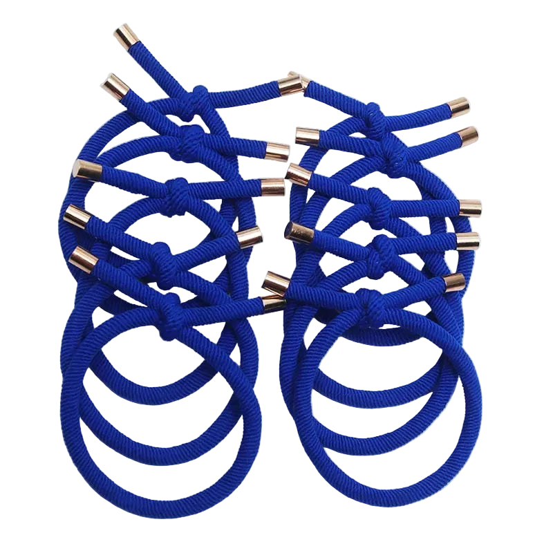 Tejesa 20PCS Women Elastic Hair Rubber Bands High Quality Girls Hair Bands Hair Scrunchies Gold Plated  Hair Accessories Hair Gum/Tie