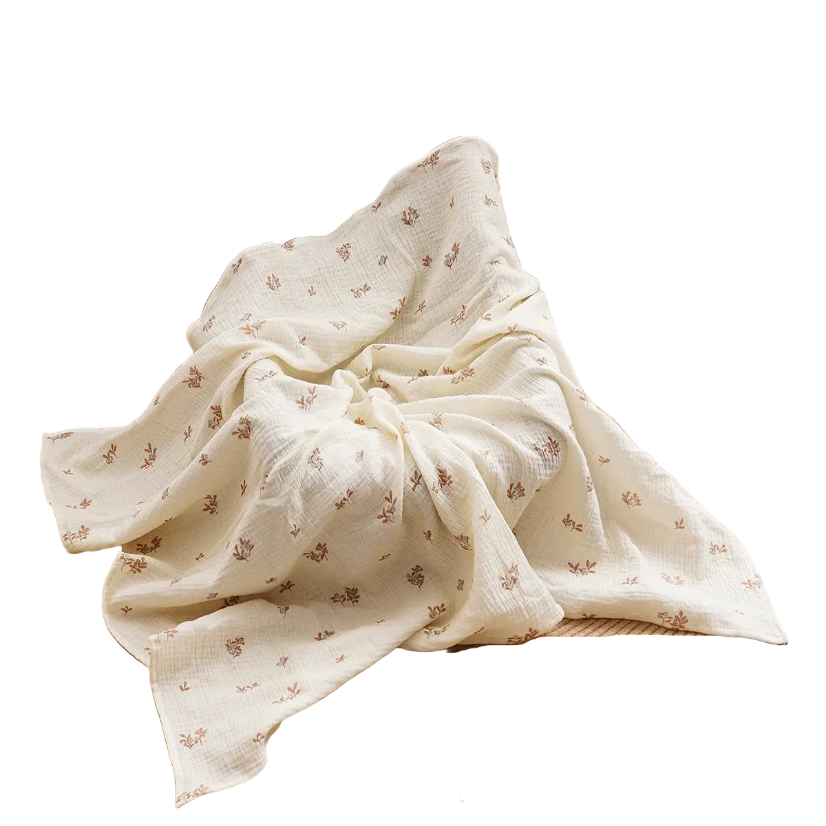 Tejesa All Season 100% Cotton Baby Muslin Swaddle Blanket/ Newborn Bath Towel/100x100cm