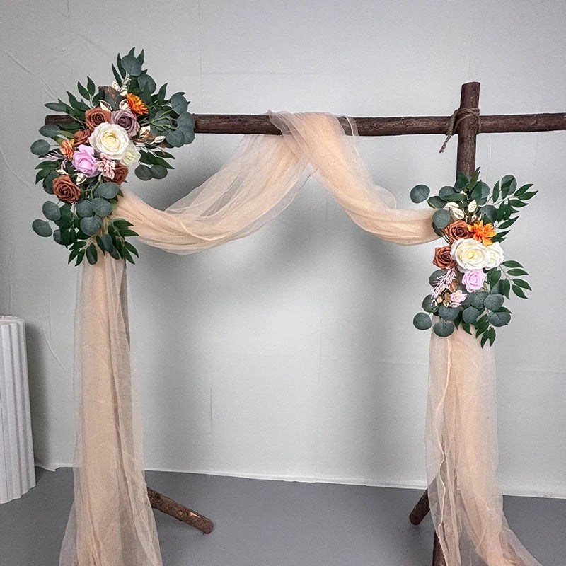 Tejesa  Artificial Flower Arch for Home Decoration/Wedding/ Festival/ Hotel and Auditorium