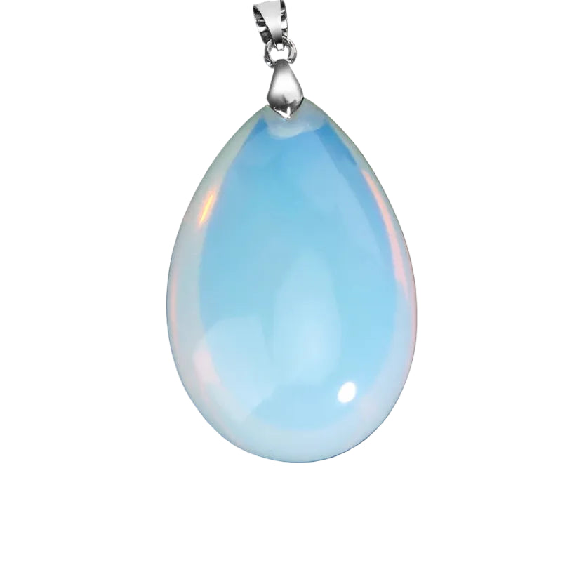 Hemasa Natural Stone Male Necklace for Women Water Drop Pendant Healing Tiger Eye Amethysts Crystal Pendants Necklaces H351
