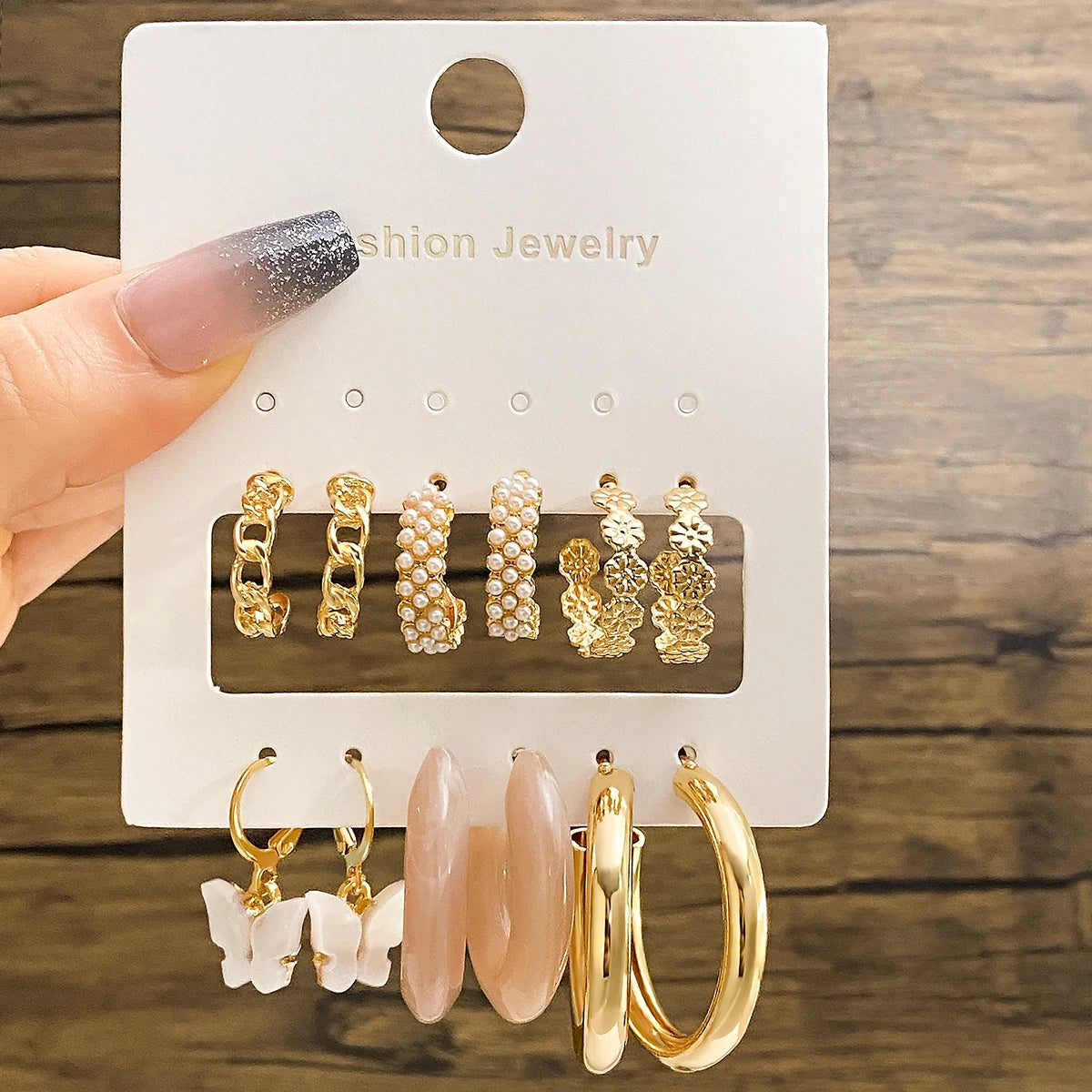 Hemasa  Metal Hoop Earrings for Women/ Girls