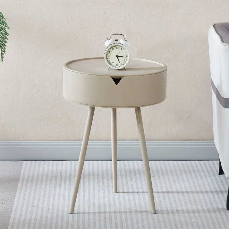 Modern Bedroom Bedside Table Versatile Nightstands Minimalist Easy Install  Design Modern Living Table Personality creative