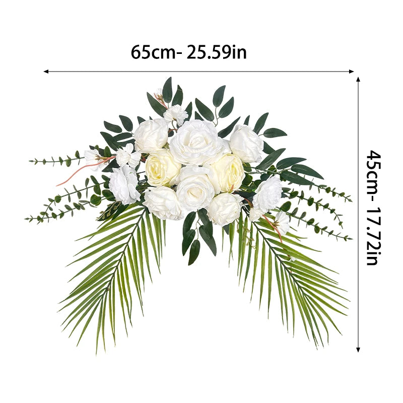 Tejesa Wedding Decoration Artificial Flowers/ Rose Wedding Guest Card Decoration Wedding Arch Lintel
