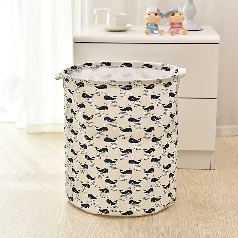 Foldable Laundry Basket Dirty Clothes Laundry Hamper Toy Storage Organizer Bucket Large Capacity Baskets Japanese Laundry Bag