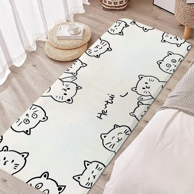 Tejesa  Cat Pattern Children's Room Carpet /Anti Slip Bathroom Mat/ Doormat Entrance Door Home Decoration