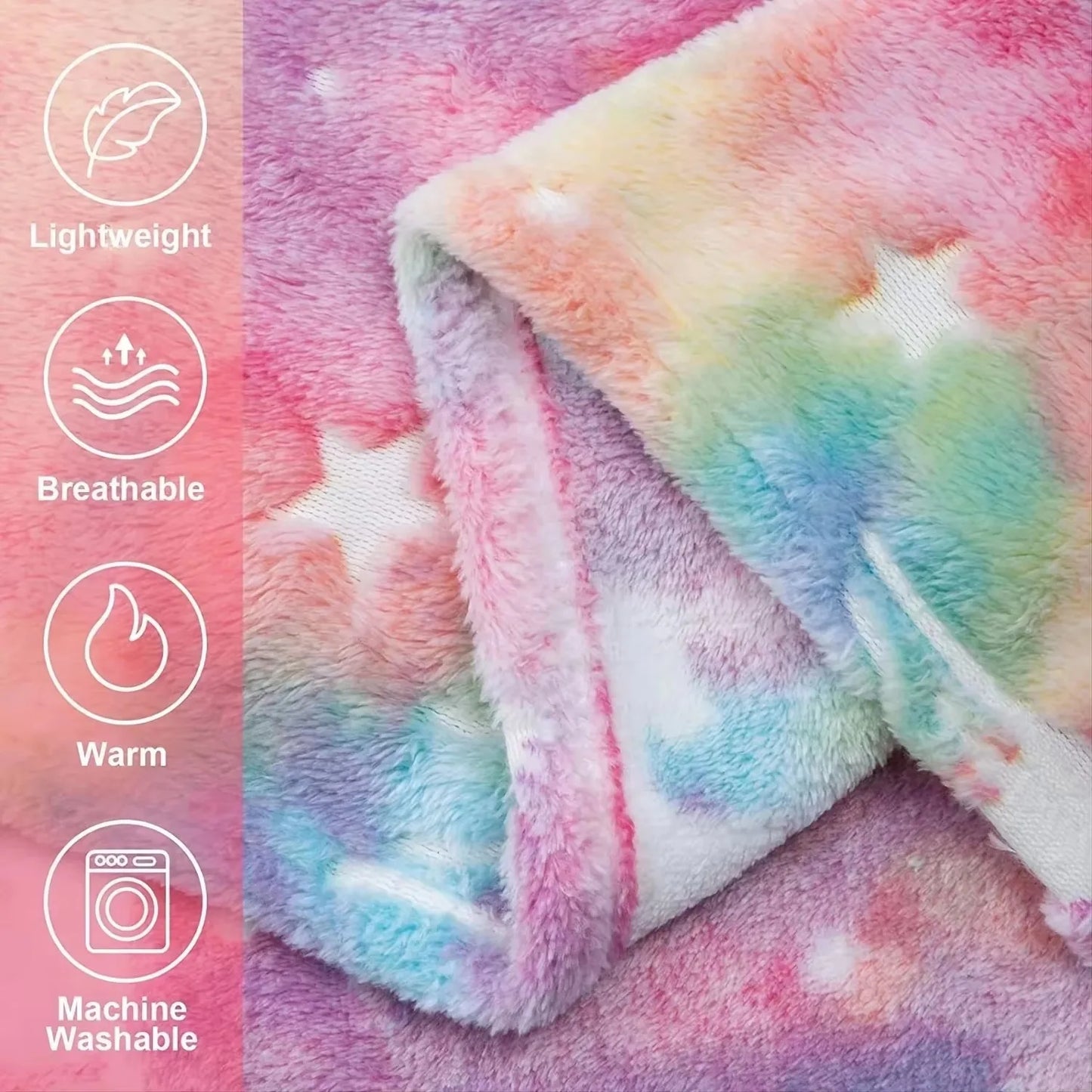 Flannel luminous horse blanket kindergarten baby blanket office blanket sofa blanket nap blanket household items