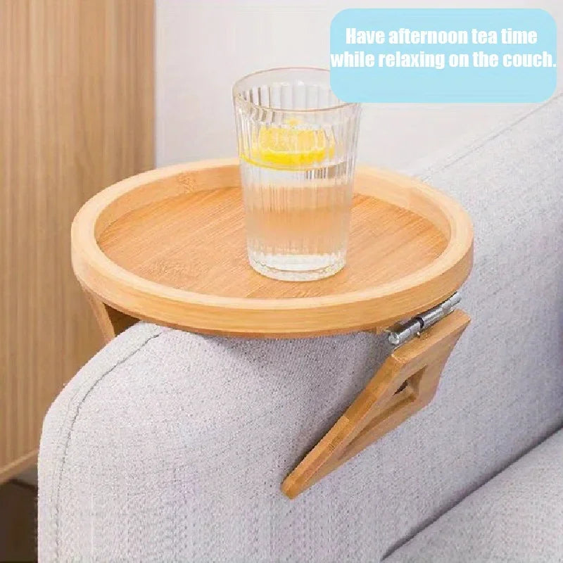 Grab Sofa Tray Sofa Armrests Folding Tray Multi-functional Lazy Tray Fruit Grab Sofa Tray
