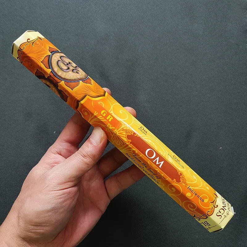 Y 20 Sticks Indian Incense White Sage Meditation Lavender Yoga Sea Breeze Love Incense Purifying Air Deodorization Aromatherapy