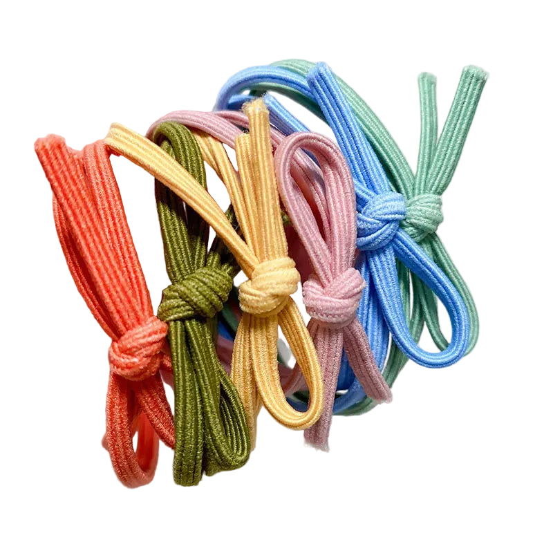 Tejesa 12PCS Women Hair Scrunchies Elastic Hair Rubber Bands/ Ponytail Hair Holders Headbands