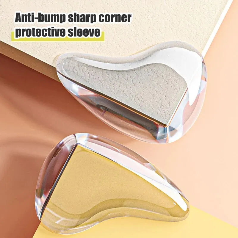Hemasa 10PCS/4PCS Clear Anti-collision Coffee Table Furniture Corner Protectors Children's Soft Corner Sheathing Living Room Decor