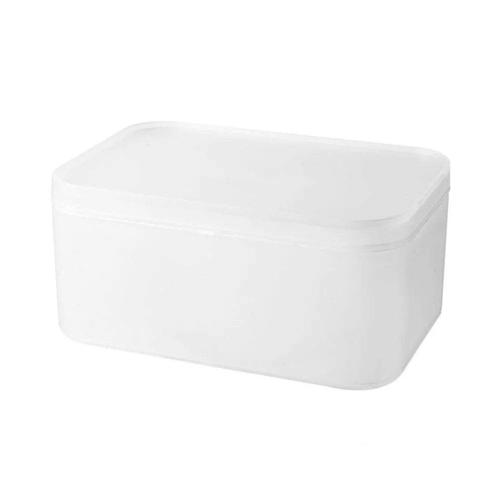 1pcs Tissue Paper Box Storage Box Organizer Box Sanitary Napkin Holder Bathroom Supplies Flip Cover Dustproof Organizadores