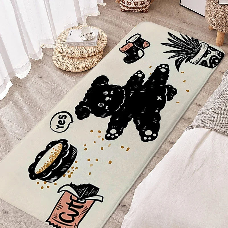 Tejesa  Cat Pattern Children's Room Carpet /Anti Slip Bathroom Mat/ Doormat Entrance Door Home Decoration