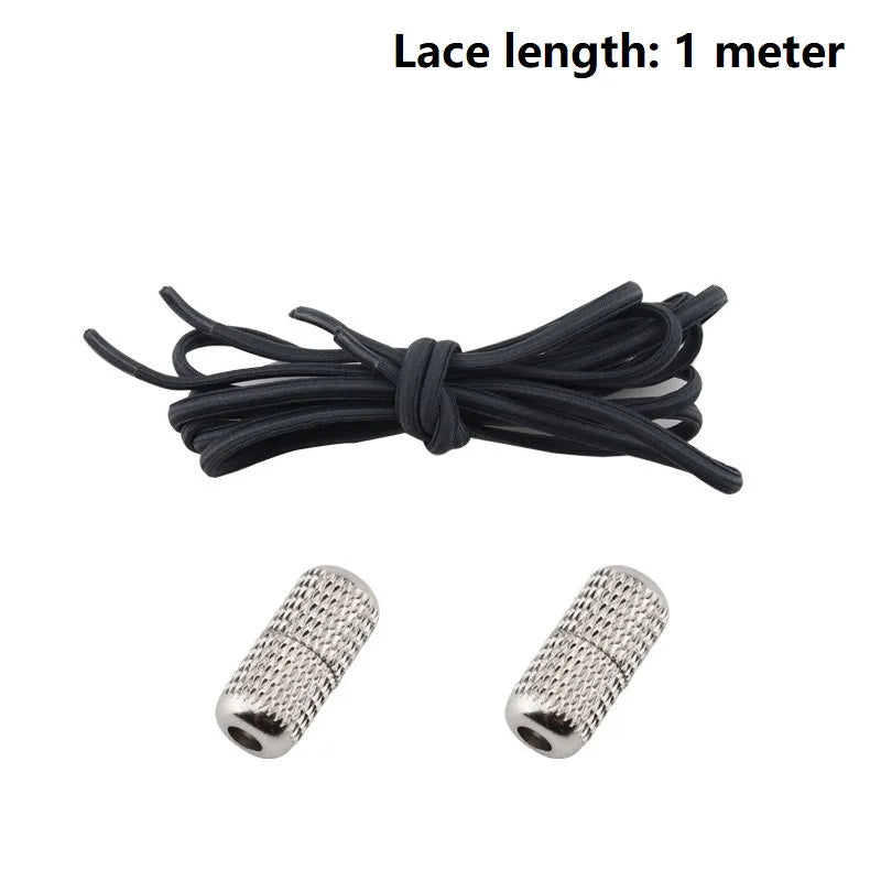 New Elastic Laces Sneakers Laces Without Tie Elastic Shoelaces Without Binding Laces Bows Shoelaces Rubber Bands for Shoes