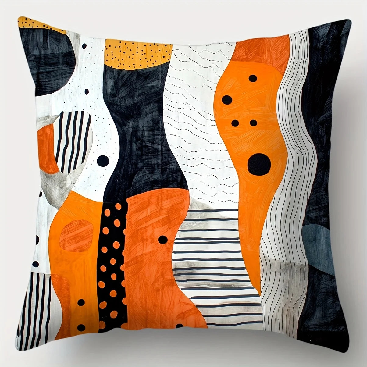 Hemasa 4pcs Modern Abstract Throw Pillow Covers Set  17.7"x17.7"