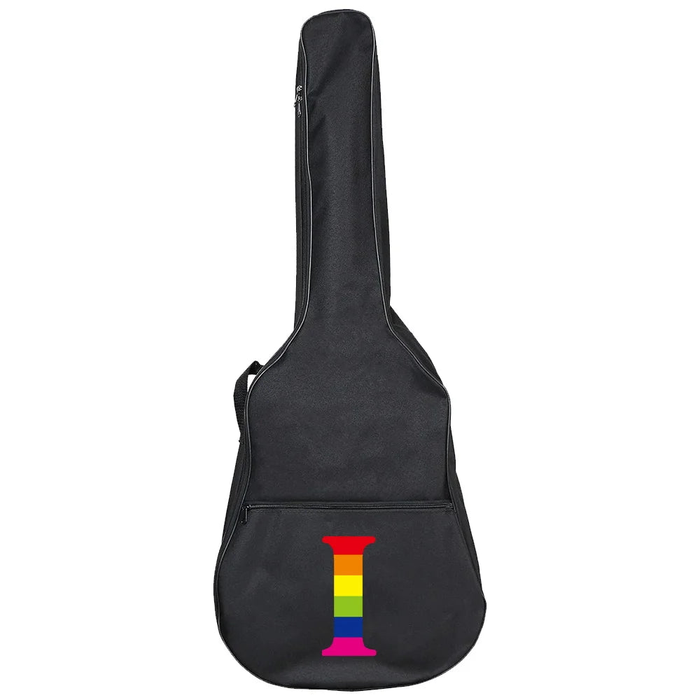 Tejesa Guitar Bag 31-41 Inch Guitar Case Printing Rainbow Series / Guitar Cover /Waterproof Backpack Oxford Fabric