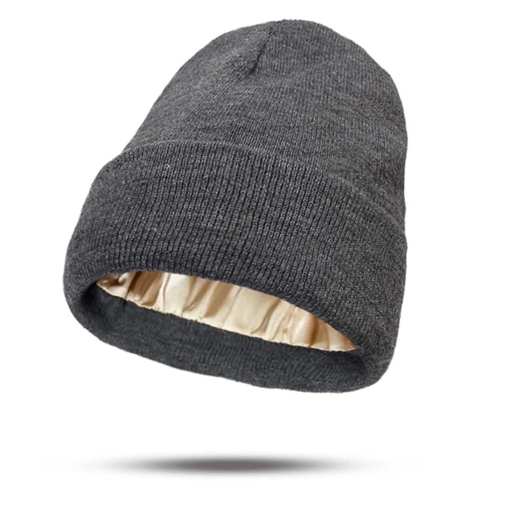Tejesa Winter Slouchy Beanie For Women / Knitted Hat Warm Loose Fit Cap