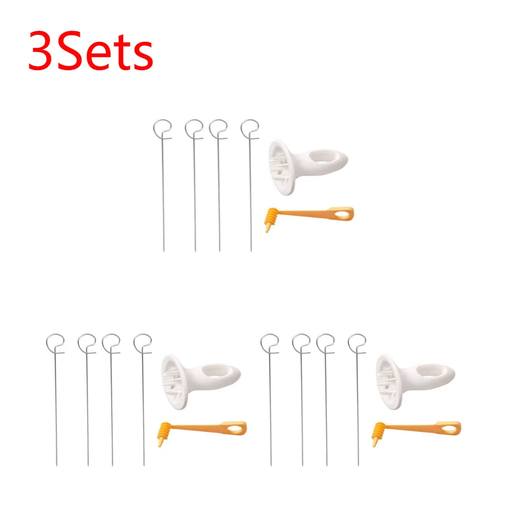 Hemasa  Stainless Steel Plastic Rotate Potato Slicer Twisted Potato Spiral Slice Cutter