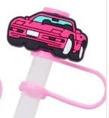 Accessories for Stanley Cup 7-8mm Pink Barbie Straw Sleeve Cup for Tumbling Cups Chrietmas Gift