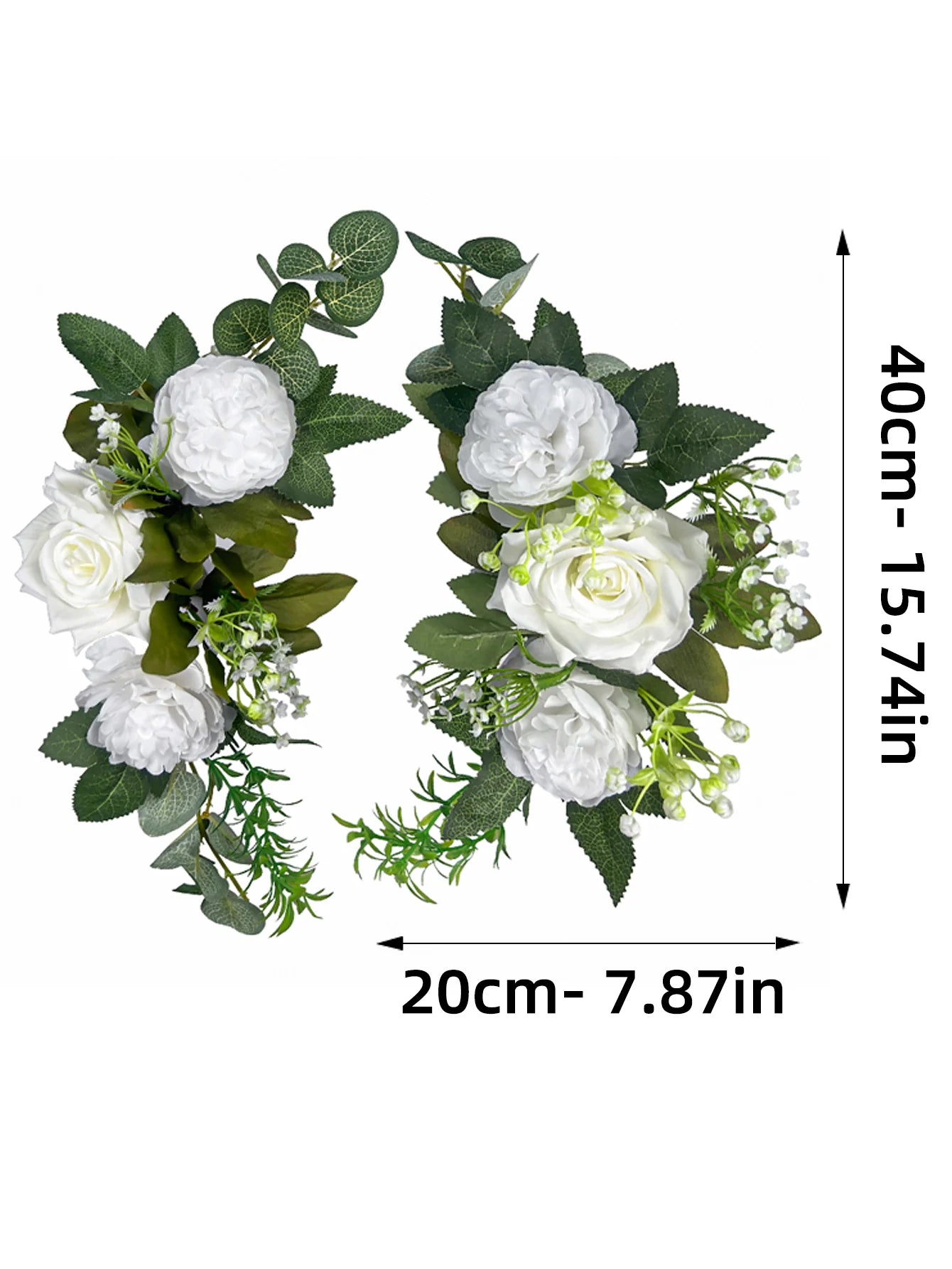 Cross-Border Hot-Selling New Artificial Flower Arch for Home Decoration, Wedding, Festival, Hotel and Auditorium Arrangement