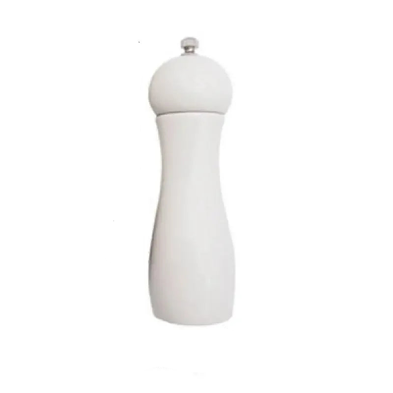 Tejesa 6" Wooden Manual Pepper With Adjustable Coarseness Salt And Pepper Mill Herb Grinder Spice Mill Multifunction Cruet Kitchen Tool