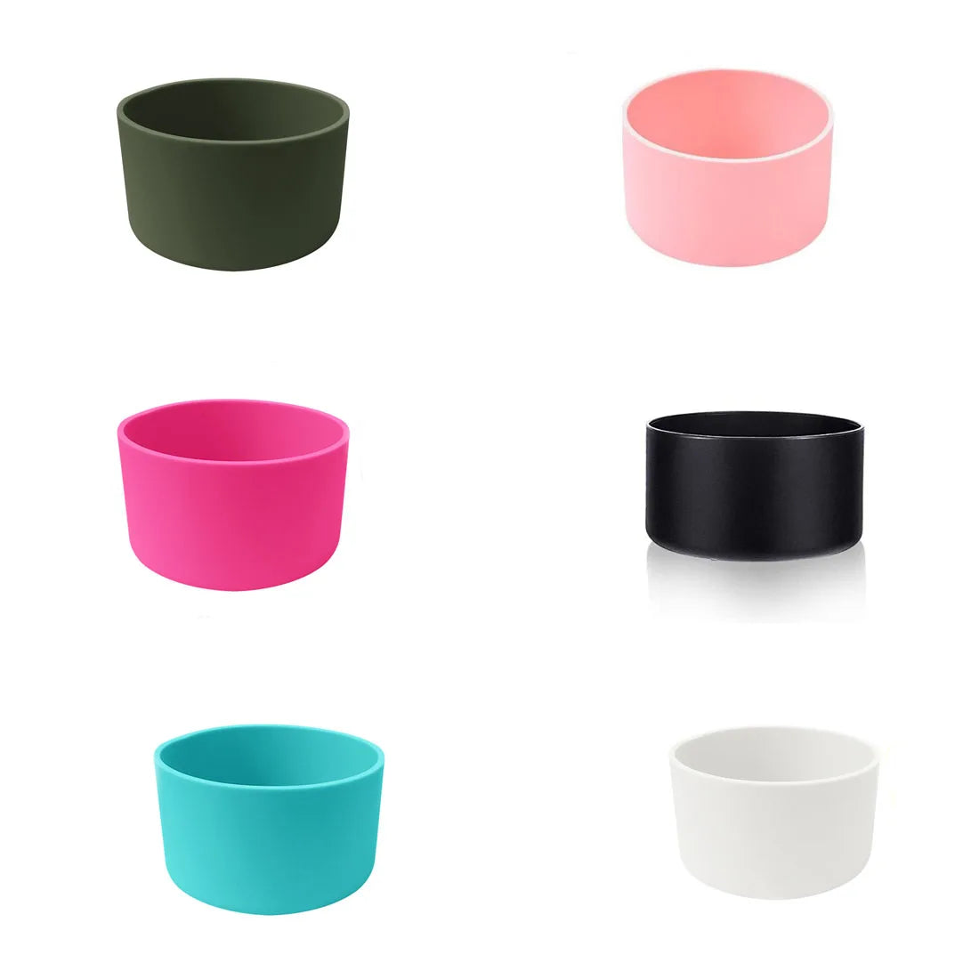 Hemasa 2 PCS Silicone Cover for  40oz Tumbler with Handle &  Protective Bottle Boot Sleeve