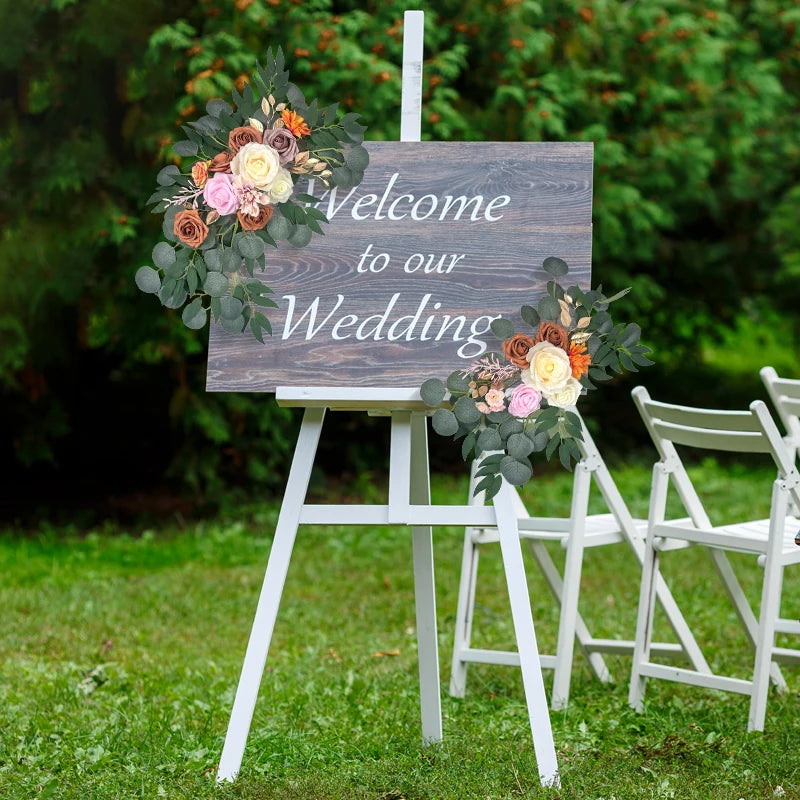 Tejesa  Artificial Flower Arch for Home Decoration/Wedding/ Festival/ Hotel and Auditorium