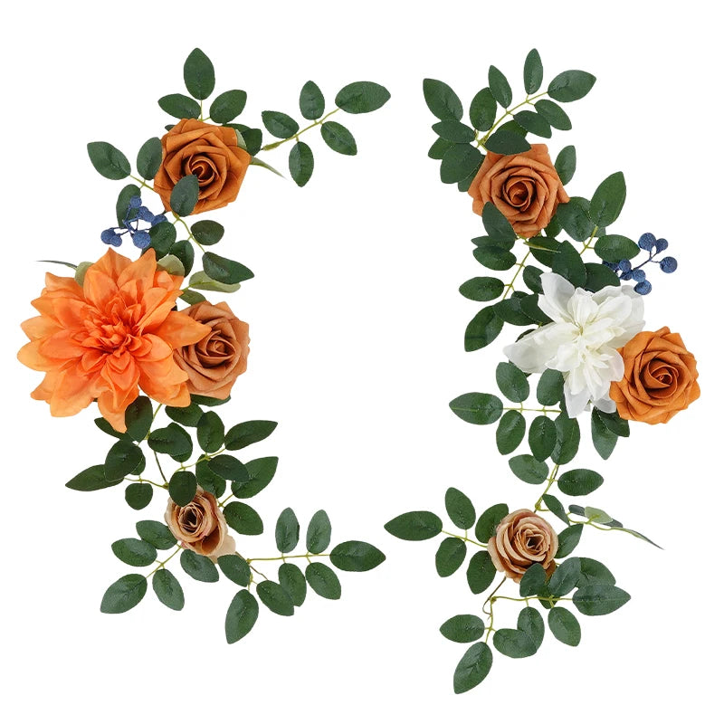 Tejesa Wedding Artificial Flowers /Decoration Rose Flower Row for Wedding/ Arches Home Front Door Decor