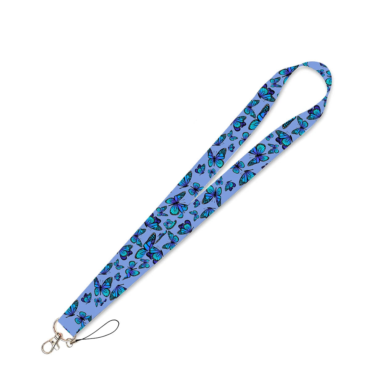 Tejesa 2pcs Beautiful Lanyard Keys Chain Badge Holder ID Credit Card Pass Hang Rope Lariat Mobile Phone Charm Accessories Gifts Wholesale