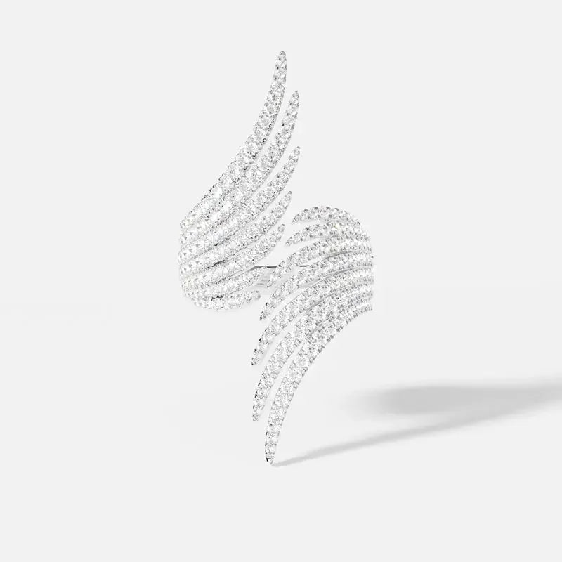 LIKI 2025 New 925 Silver High-Quality Wing Earrings, Necklaces, Rings And Bracelets Are Designed By Women's Luxury Designers