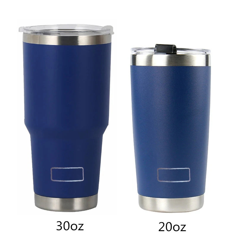 Hemasa 30oz 20oz Stainless Steel Tumblers  / Travel Glass Coffee Mug Double Wall Water Bottle