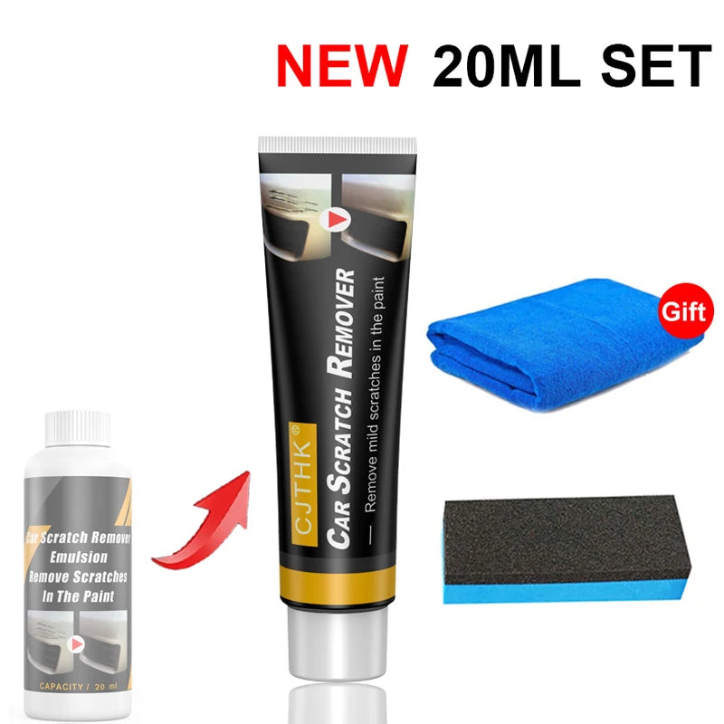 Hemasa Car Scratch Remover Paint Care Tools Auto Swirl Remover Scratches Repair Polishing Auto Body Grinding Compound Anti Scratch Wax