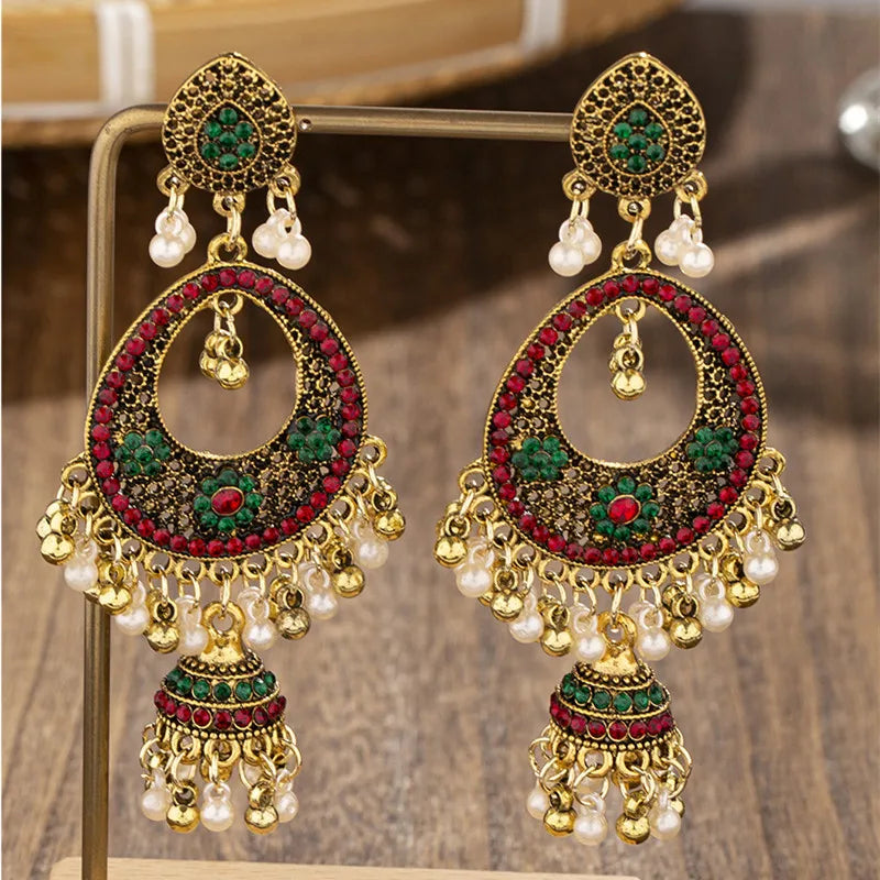 Hemasa  Beads Tassel Long Earrings  Ear rings for  Women /Ladies Gift
