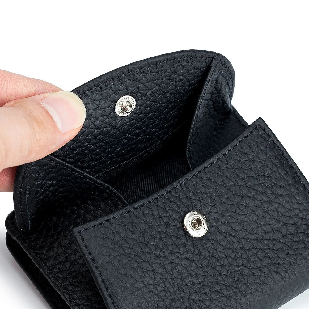 Tejesa Genuine Leather Rfid Blocking Credit Card Wallets /Short Compact Cute Small Coin Purse for Women
