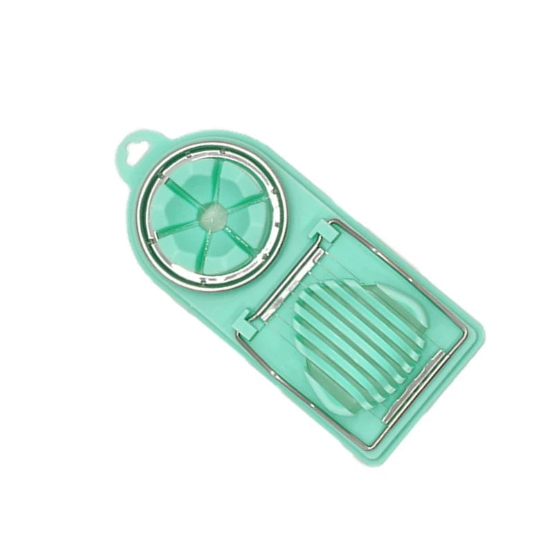 Hemasa Stainless Steel Egg Slicer Sectioner Cutter Mold Flower-Shape Luncheon Meat Cutter Kitchen Gadgets