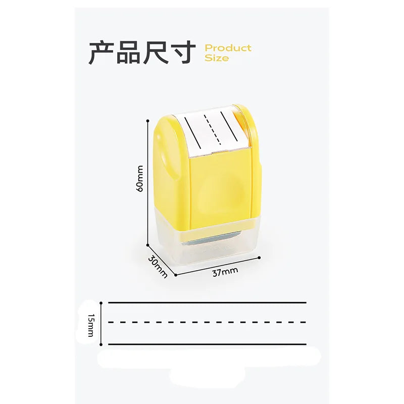Practice Roller Stamp Automatic Filling Ink Line Roll Stamp Teacher Stamp Sentence Strip Teacher Handwriting Exercise