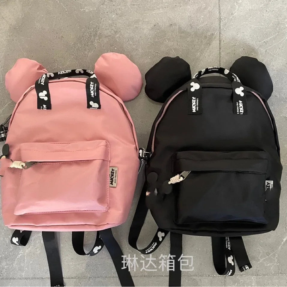Hemasa Disney Girls Backpacks Mickey Mouse Kawaii Bags Storage  Schoolbags Kindergarten Mini Backpack