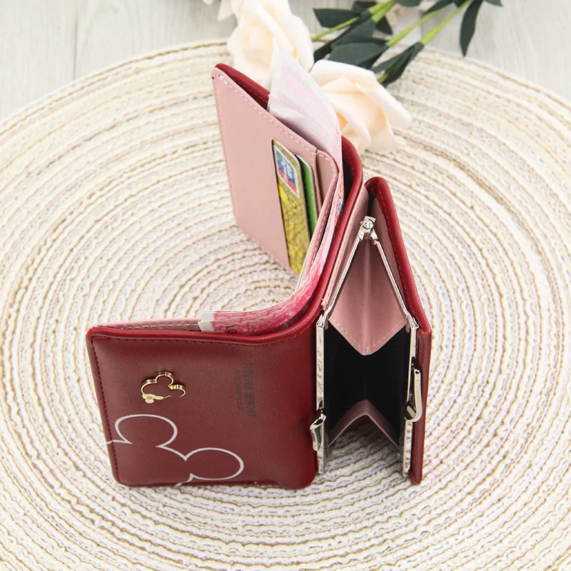 Girl's Change Card Bag Casual and Cute Student Short Coin Handbag Fashionable Valentine's Day Christmas Birthday Event Gift