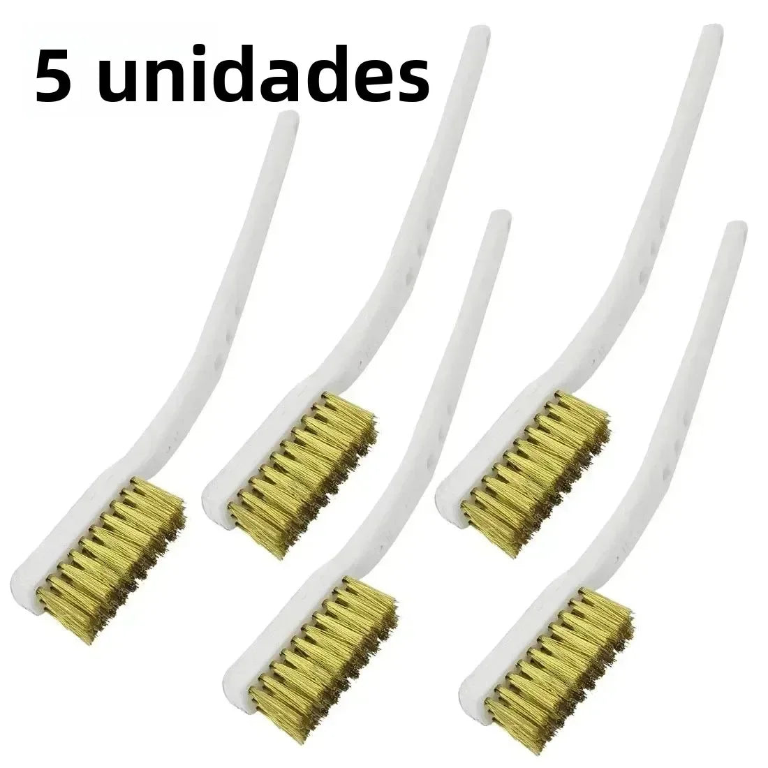 Hemasa 5-piece Mini Rust Removal Brush Set for Home Projects, Handicrafts, Industrial Metal Polishing, Cleaning and Sanding Brush for H